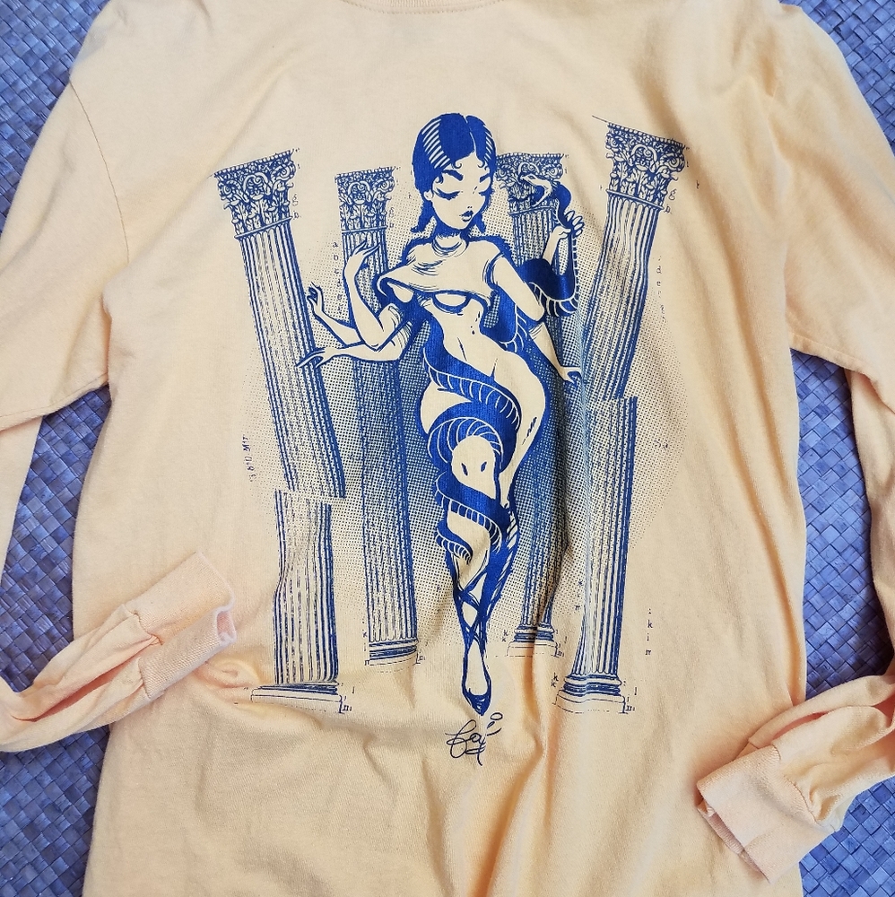 Fafi Medusa print tee